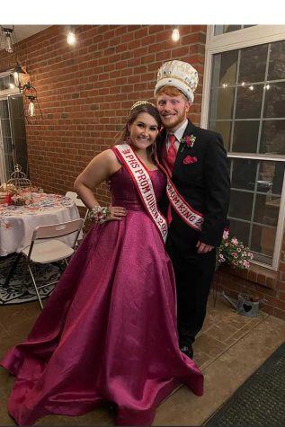 Seniors Parker Schartiger and Ellie Yeater named prom king and queen on Saturday, May 1.