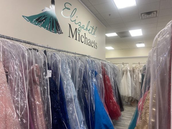 Elizabeth Michaels isle of prom dresses.