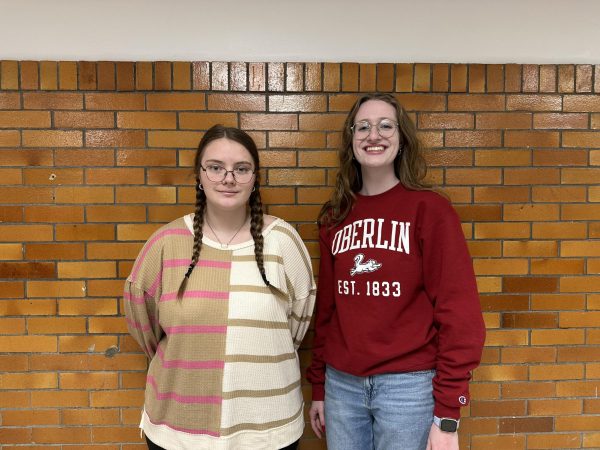 Sophomore Nevaeh Payne and senior Daphne Cockerham will compete in the county social studies fair Saturday.