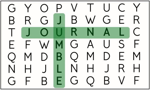 Journal Jumble Week of May 25