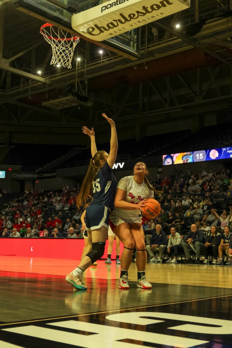 Senior Kennedy Porter looks for a shot March 14. 